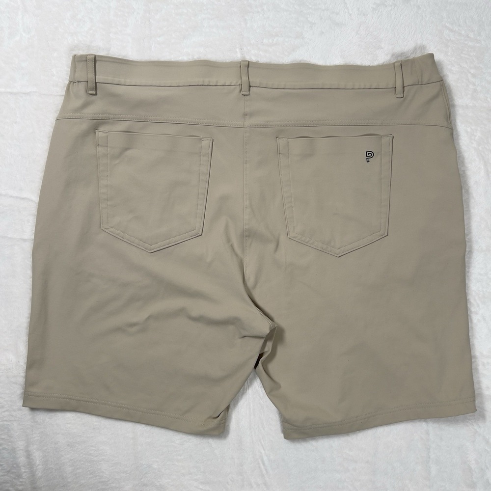 Public Rec Dealmaker Chino Shorts Mens Sz 42 Beige Stretch 8.5" Athletic - Picture 7 of 12